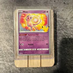 Mew 011/025 2023 World Championships Deck Variant Pokemon NM Celebrations - Image 1