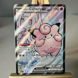 Pokemon Lillie's Clefairy ex SVP 195 - S&V: journey together Promo Rare - Image 1