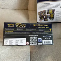 2X Pokemon TCG - Surging Sparks Pokemon Center - Elite Trainer Box - Sealed ETB - Image 3