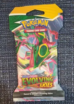 Pokemon TCG: Sword & Shield Evolving Skies Sleeved Booster Pack Sylveon 820650808784 - Image 1
