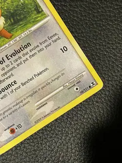 Pokemon TCG Eevee 59/111 Rising Rivals Common Card Nice Condition LP Unique Set - Image 5