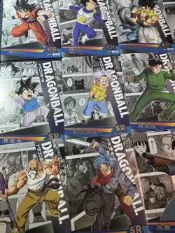Full Set of 25 Dragon ball Heroes Premium Foil Holo Full Art Character Cards CCG - Image 2