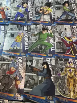 Full Set of 25 Dragon ball Heroes Premium Foil Holo Full Art Character Cards CCG - Image 3