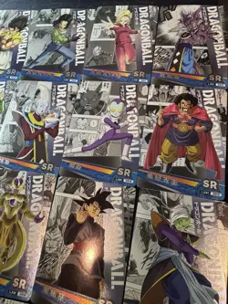 Full Set of 25 Dragon ball Heroes Premium Foil Holo Full Art Character Cards CCG - Image 5