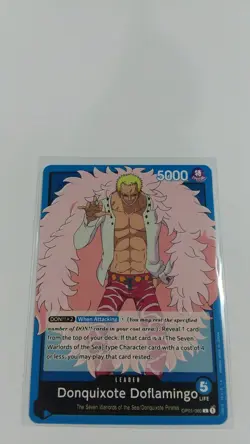 Donquixote Doflamingo - OP01-060 - Leader - NM - English - One Piece Card Game - Image 1
