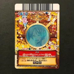 PREORDER Nami PT-C002 One Piece Berry Match Carddass Holo Card 2009 SUPER RARE - Image 2