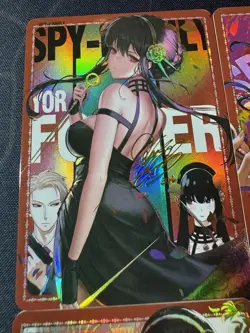 Goddess Story 4 x Waifu Cards Goddess Yor Forger Spy Family Collectible - Image 2