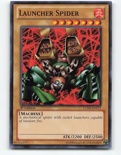Launcher Spider #LCJW-EN171 1st Edition Yugioh Card - Image 1