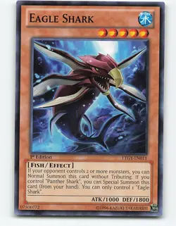 Eagle Shark #LTGY-EN011 1st Edition Yugioh Card - Image 1