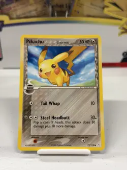 Pokemon TCG Holon Phantoms Card | Pikachu (Dela Species) 79/110 Common - LP - Image 1