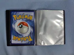 POKEMON TRADING CARD GAME PIKACHU TRAIN ON BINDER PORTFOLIO ALBUM W/ JUMBO CARD - Image 5