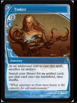 MTG Tinker Future Sight Mystery Booster 2 Regular Card 176 - Image 1