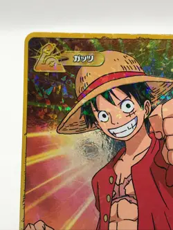 LUFFY ONE PIECE Berry Match IC Card TCG Bandai Japanese Holo Rare IC-PJ02 - Image 3