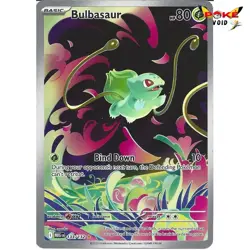 133/132 Bulbasaur : Illustration Rare Card : ME-01 Mega Evolution - Image 1