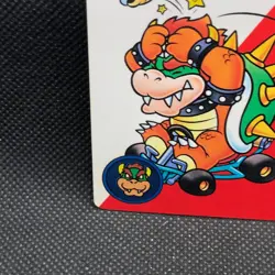 Bowser Super MarioKart Nintendo Card Rare No.10 Bandai 1993 Japan JP F/S9 - Image 2