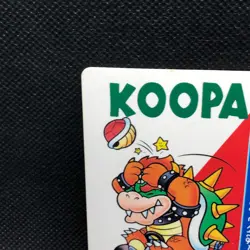 Bowser Super MarioKart Nintendo Card Rare No.10 Bandai 1993 Japan JP F/S9 - Image 5
