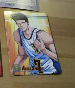 SLAM DUNK VENDING CARDDASS TV ANIMATION TRADING CARD REG CARTE 5 JAPAN 1994 NM - Image 1