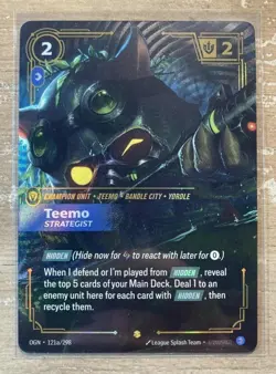 Teemo Strategist (Alternate Art) ~ Foil ~ TCG Riftbound: Origins - Image 1