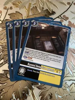 Digimon Card Game Playset Kuremi Detective Agency BT22-099 U Cyber Eden - Image 1