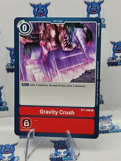 Digimon Card Game Gravity Crush BT1-090 C NM - Image 1
