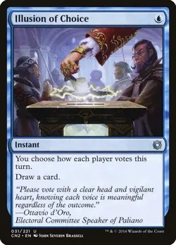 Illusion of Choice [Conspiracy: Take the Crown] Magic MTG - Image 1