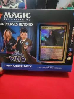 Magic The Gathering Doctor Who Commander Deck Universes Beyond Timey-Wimey NEW 195166228815 - Image 1
