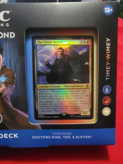 Magic The Gathering Doctor Who Commander Deck Universes Beyond Timey-Wimey NEW 195166228815 - Image 2