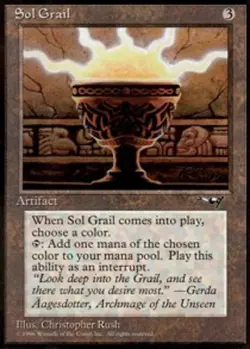 Sol Grail - Alliances # MTG Magic The Gathering - Image 1