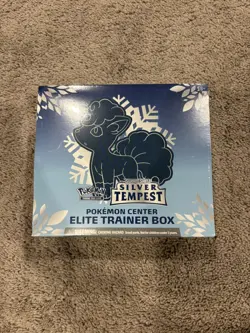 Pokemon Center Exclusive - Silver Tempest ETB Elite Trainer Box - Image 1