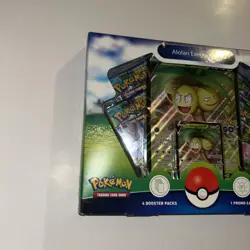 Pokemon Go Alolan Exeggutor V Collection Box 4 Booster Pack Set Sealed 820650850547 - Image 2