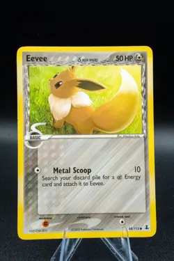 Pokemon TCG Eevee (Delta) EX Delta Species 68/113 Regular Common Non Holo - LP++ - Image 1