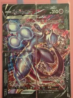 Pokemon TCG Mewtwo V-Union Full Set of 4 SWSH159, SWSH160, SWSH161, SWSH162 Nm - Image 1