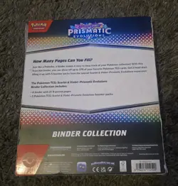 Pokemon TCG: Prismatic Evolutions Binder Collection SV8.5 SEALED - Image 2