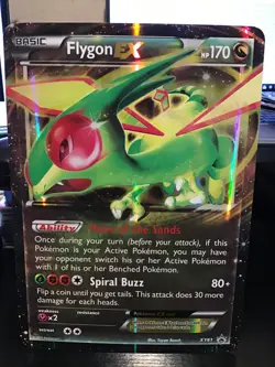 Flygon EX XY61 Jumbo Pokemon Black Star Promo - Image 1