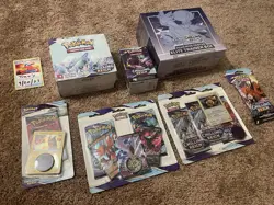 New! Sealed Pokemon TCG Sword Shield Chilling Reign Booster Box Bundle 55 Packs! - Image 1