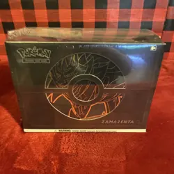 POKEMON TCG ZAMAZENTA COLLECTION FACTORY SEALED ELITE TRAINER BOX ETB - Image 1