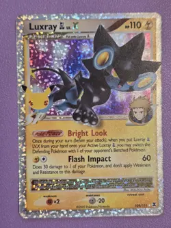Luxray GL LV.X 109/111 Pokemon Celebrations Classic Collection Pokemon TCG NM - Image 1