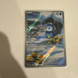 Pokemon TCG - Piplup Illustration Rare - Phantasmal Flames 98/94 NM - Image 1
