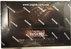 1 X Yu-Gi-Oh! The Chronicles Deck The Fallen & The Virtuous Factory Sealed 8 CT - Image 1