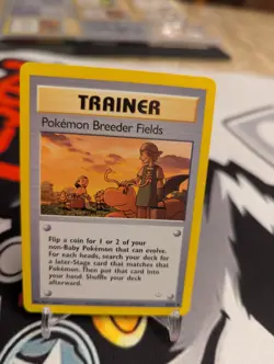 Pokemon Card Trainer - Pokemon Breeder Fields - Neo Revelation 62/64 NM - Image 1