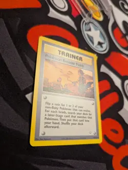 Pokemon Card Trainer - Pokemon Breeder Fields - Neo Revelation 62/64 NM - Image 4