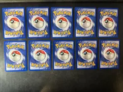 Pokemon Team Rocket Bulk Wotc 25 Card Vintage Card Collection Lot LP-NM - Image 3