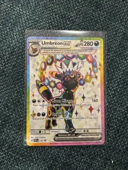 Umbreon ex SVP176 Sv: Scarlet & Violet Promo Card Full Art Holo Prismatic Rare - Image 3