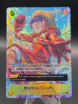 Monkey.D.Luffy (Illustration Box Vol.3) OP07-109 One Piece Promotion Cards Foil - Image 1