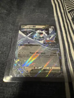 Pokemon TCG Lugia EX Double Rare Holo Card 082/131 Prismatic Evolutions Stamped - Image 1