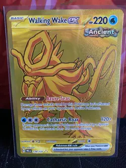 Pokemon TCG Walking Wake EX Hyper Rare Prismatic Evolutions Card 178/131 NM - Image 1