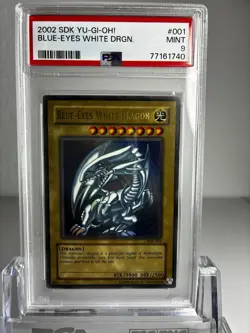 Blue Eyes White Dragon SDK-001 PSA 9 Unlimited Card Ultra Rare Yu-Gi-Oh - Image 3
