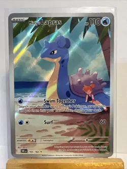 Misty's Lapras 194/182 Sv10: Destined Rivals Pokemon Card - Image 1
