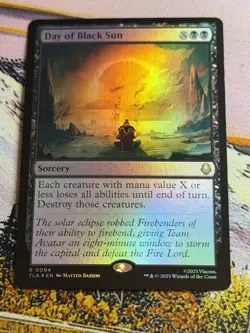 Day of Black Sun R Avatar: The Last Airbender 94 NM Foil Magic - Image 1