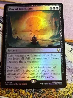Day of Black Sun R Avatar: The Last Airbender 94 NM Foil Magic - Image 2